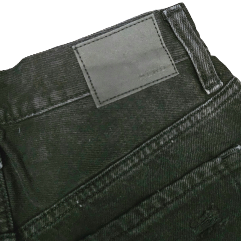 Aeropostale 90's High Rise Black Denim Shorts - Picture 4 of 7